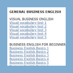 Business English Site
